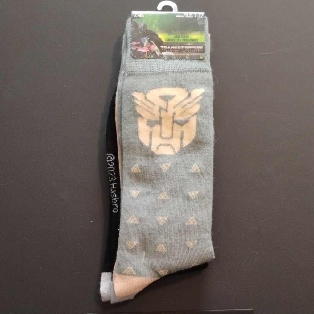 Mens Tranformers Socks , Size 7-12